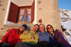 Friends at the Branca Hut